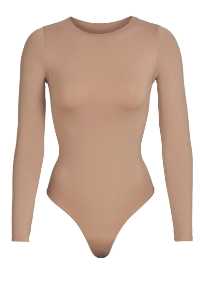 ESSENTIAL CREW NECK LONG SLEEVE BODYSUIT